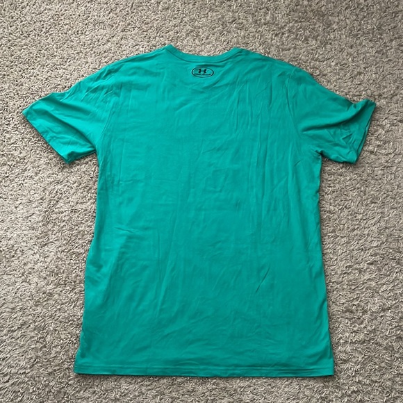 NWT Under Armour HeatGear Green UA Run T-Shirt 1317122 Size Large - Picture 4 of 7